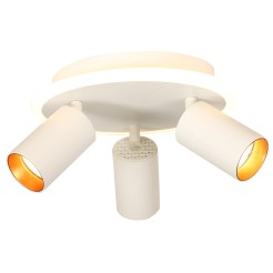 Plafon Parma 3 okrągły biały 3xGU10 LED CCT LP-0612/3C Round WH