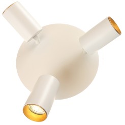 Plafon Parma 3 okrągły biały 3xGU10 LED CCT LP-0612/3C Round WH