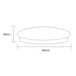 Plafon Tierra planeta LED 4000K LP-1106/1C Tierra