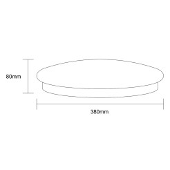 Plafon Luna planeta LED 4000K LP-1106/1C Luna