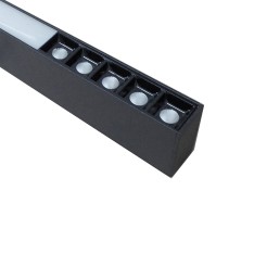 Lampa wisząca Cali M czarna Tuya LED CCT LP-1301/1P M BK Smart