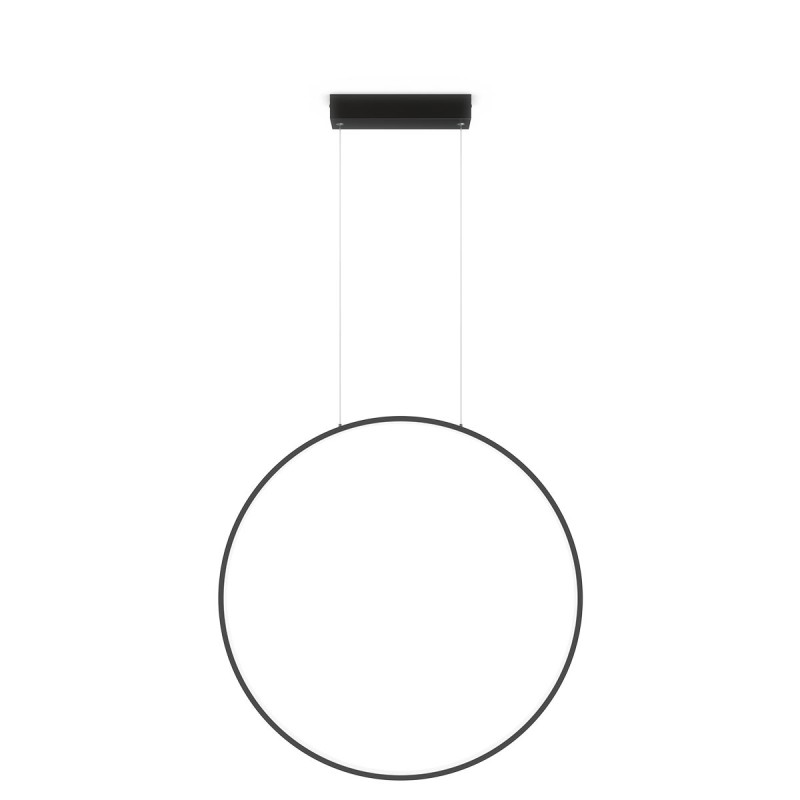 Lampa wisząca Mirror S czarna IP44 LED CCT LP-999/1P S BK CCT