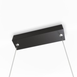 Lampa wisząca Mirror S czarna IP44 LED CCT LP-999/1P S BK CCT
