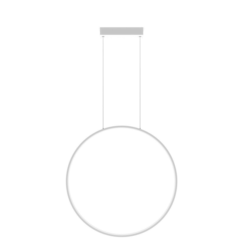 Lampa wisząca Mirror S biała IP44 LED CCT LP-999/1P S WH CCT