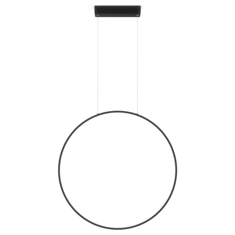Lampa wisząca Mirror L czarna IP44 LED CCT LP-999/1P L BK CCT
