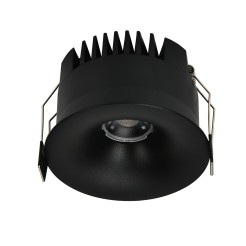 Oczko podtynkowe Zyra czarne LED CCT LP-1606/1RS BK