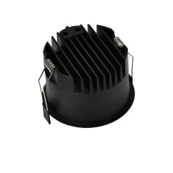 Oczko podtynkowe Zyra czarne LED CCT LP-1606/1RS BK