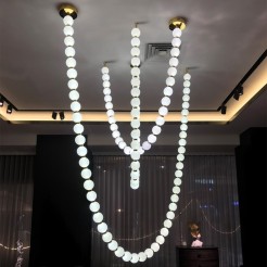 Lampa wisząca Dorado Rope 4 m złota LED CCT LP-002/4M CCT
