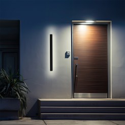 Kinkiet Bodo 40 cm czarny IP54 LED CCT LP-789/1W 40 BK