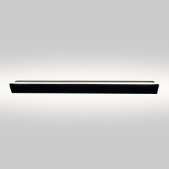 Kinkiet Bodo 60 cm czarny IP54 LED CCT LP-789/1W 60 BK