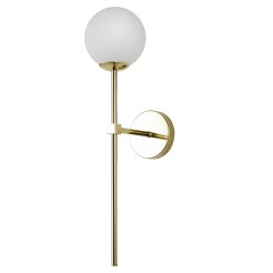 Kinkiet Piruleta złoty IP44 1xG9 LP-008/1W GD