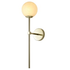 Kinkiet Piruleta złoty IP44 1xG9 LP-008/1W GD