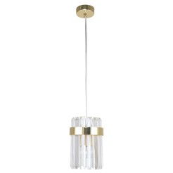 Lampa wisząca Vetro 1 złota 1xE14 LP-2910/1P GD