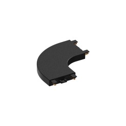 Łącznik natynkowy C Magnetic Slim czarny LP-656-MAG SLIM łącznik C SM BK