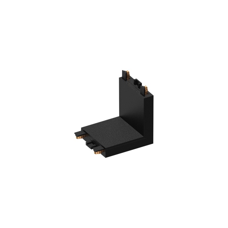Łącznik natynkowy L sufit-ściana Magnetic Slim czarny LP-656-MAG SLIM L SM kąt BK