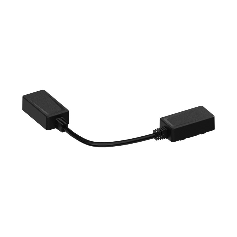 Łącznik natynkowy linka Magnetic Slim czarny LP-656-MAG SLIM łącznik linka SM BK