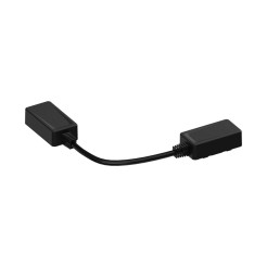 Łącznik natynkowy linka Magnetic Slim czarny LP-656-MAG SLIM łącznik linka SM BK