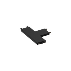 Łącznik natynkowy T Magnetic Slim czarny LP-656-MAG SLIM łącznik T SM BK
