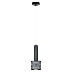 Lampa wisząca Amo czarna 1xE27 LP-0702/1P BK