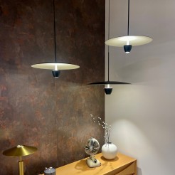 Lampa wisząca Ufo M czarna LED CCT LP-0408/1P M BK