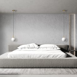 Lampa wisząca Dorado złota 1xE14 LP-002/1P