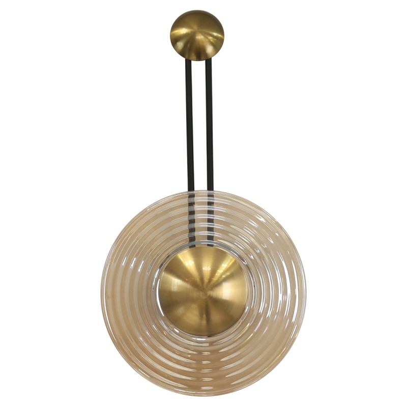 Kinkiet Bell bursztynowy LED CCT LP-1702/1W AM