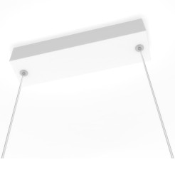 Lampa wisząca Mirror L biała IP44 LED CCT LP-999/1P L WH CCT