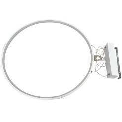 Lampa wisząca Mirror L biała IP44 LED CCT LP-999/1P L WH CCT