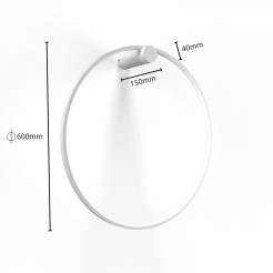 Kinkiet Mirror S biały IP44 LED CCT LP-999/1W S WH CCT