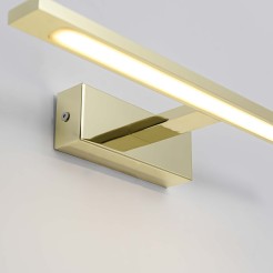 Isla kinkiet złoty średni z IP44 3000K GS-LWB-12W/3 GOLD