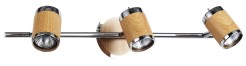 Kinkiet Alba srebrny 3xGU10 LP-774/3W