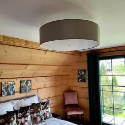 Plafon Girona szary 70 cm 5xE27 LP-2190/5C-70 GRY