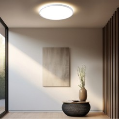 Plafon Pryzma 38 cm biały LED CCT LP-1707/1C-38 WH