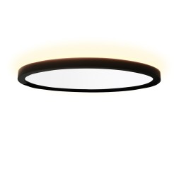 Plafon Pryzma 28 cm czarny LED CCT LP-1707/1C-28 BK
