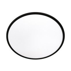 Plafon Pryzma 38 cm czarny LED CCT LP-1707/1C-38 BK