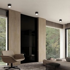Oprawa natynkowa Kendal czarna GX53 LP-6331/1SM GX53 BK