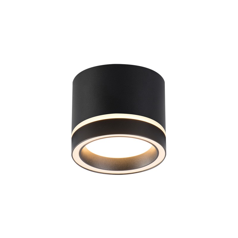 Oprawa natynkowa Kendal czarna GX53 LP-6331/1SM R2 BK