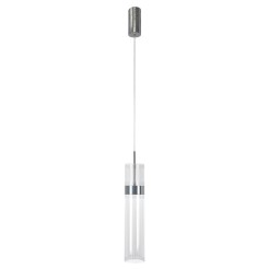 Lampa wisząca Ambiente srebrna LED CCT LP-1510/1P CH