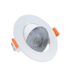 Ruchome oczko podtynkowe Plus białe LED CCT LP-1506/1RS WH