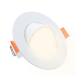 Ruchome oczko podtynkowe Plus białe LED CCT LP-1506/1RS WH