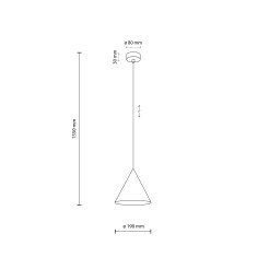 CONO PEAPOD 1XE27 S 10885
