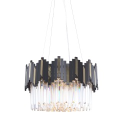 2200018M ROTTA LAMPA WISZĄCA CZARNO-ZŁOTA/BLACK-GOLD