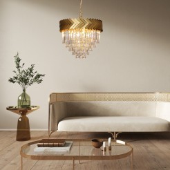 23910/9 LYON LAMPA WISZĄCA ZŁOTA/GOLD