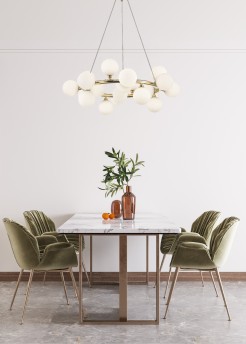 P0462-20C-F7AA BOBO LAMPA WISZĄCA ZŁOTA/GOLD