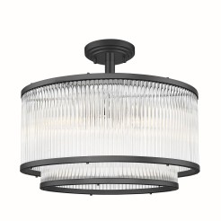 C0528-05H-P7AC SERGIO LAMPA SUFITOWA CZARNA/BLACK
