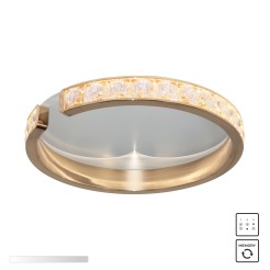 MX4996-1-3GWD MURIEL LAMPA SUFITOWA ZŁOTO-BIAŁA/GOLD-WHITE