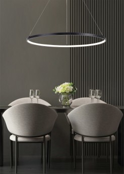 PEN89424-90BK HORIK LAMPA WISZĄCA CZARNA/BLACK