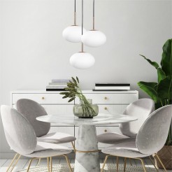 1183 OMI LAMPA WISZĄCA ZŁOTY
