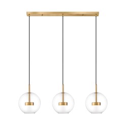 P0428-03J-L4AC ENCELADUS LAMPA WISZĄCA ZŁOTA/GOLD