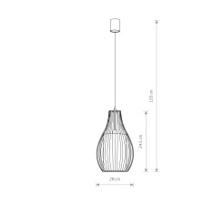 Lampa wisząca Nowodvorski 4611 white